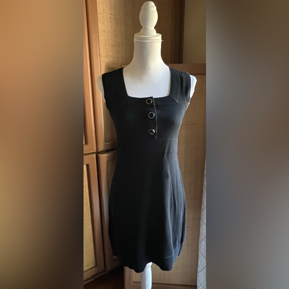 Banana Republic Knit Black Dress size SP